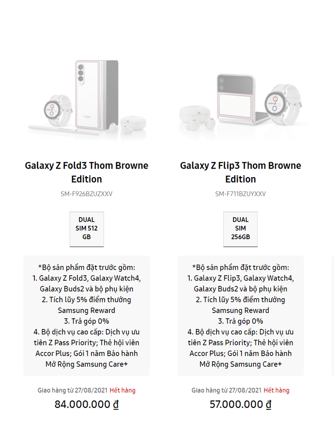 Cháy hàng trong nửa ngày - Samsung xác nhận kỷ lục đặt hàng mới cho phiên bản Thom Browne - 1