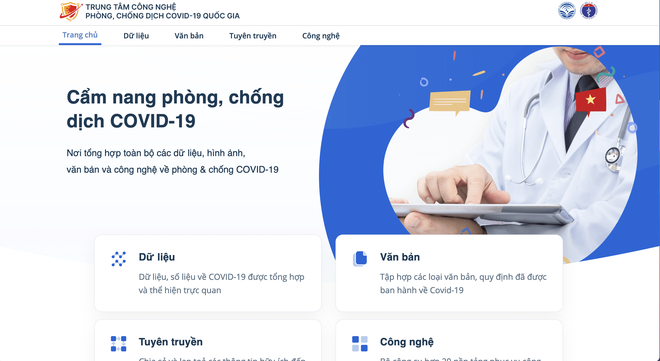 Cách sử dụng bộ cẩm nang điện tử tra cứu thông tin phòng, chống Covid-19 - 1