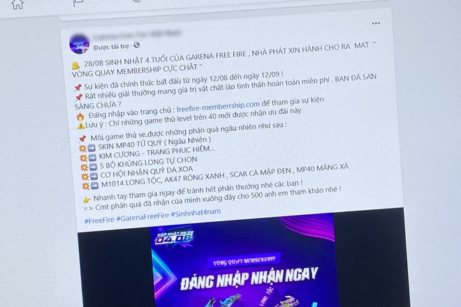 Hiếu PC cảnh báo fanpage lừa đảo game thủ tràn lan trên Facebook - 1 Hiếu PC cảnh báo fanpage lừa đảo game thủ tràn lan trên Facebook - 1