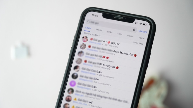 Telegram trở thành ổ chứa mại dâm tại Việt Nam - 1