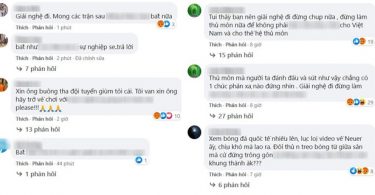 Dân mạng tấn công Facebook Tấn Trường, Thanh Bình sau trận thua Trung Quốc - 1