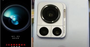 HÌnh ảnh được Motorola chi nhánh Trung Quốc hé lộ về chiếc smartphone sắp ra mắt (trái) và ảnh thực tế Motorola Frontier bị rò rỉ trên Internet (phải).